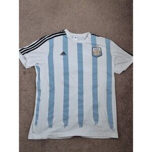 Adidas Lionel Messi #10 Argentina AFA Soccer T-Shirt Men Sz XL